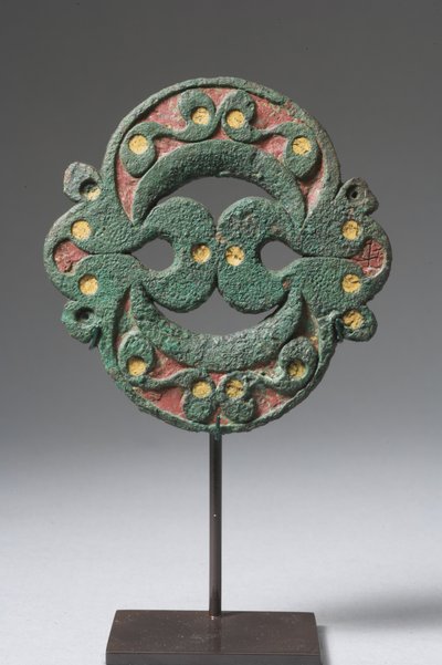 Terret with enamel inlays by Celtic